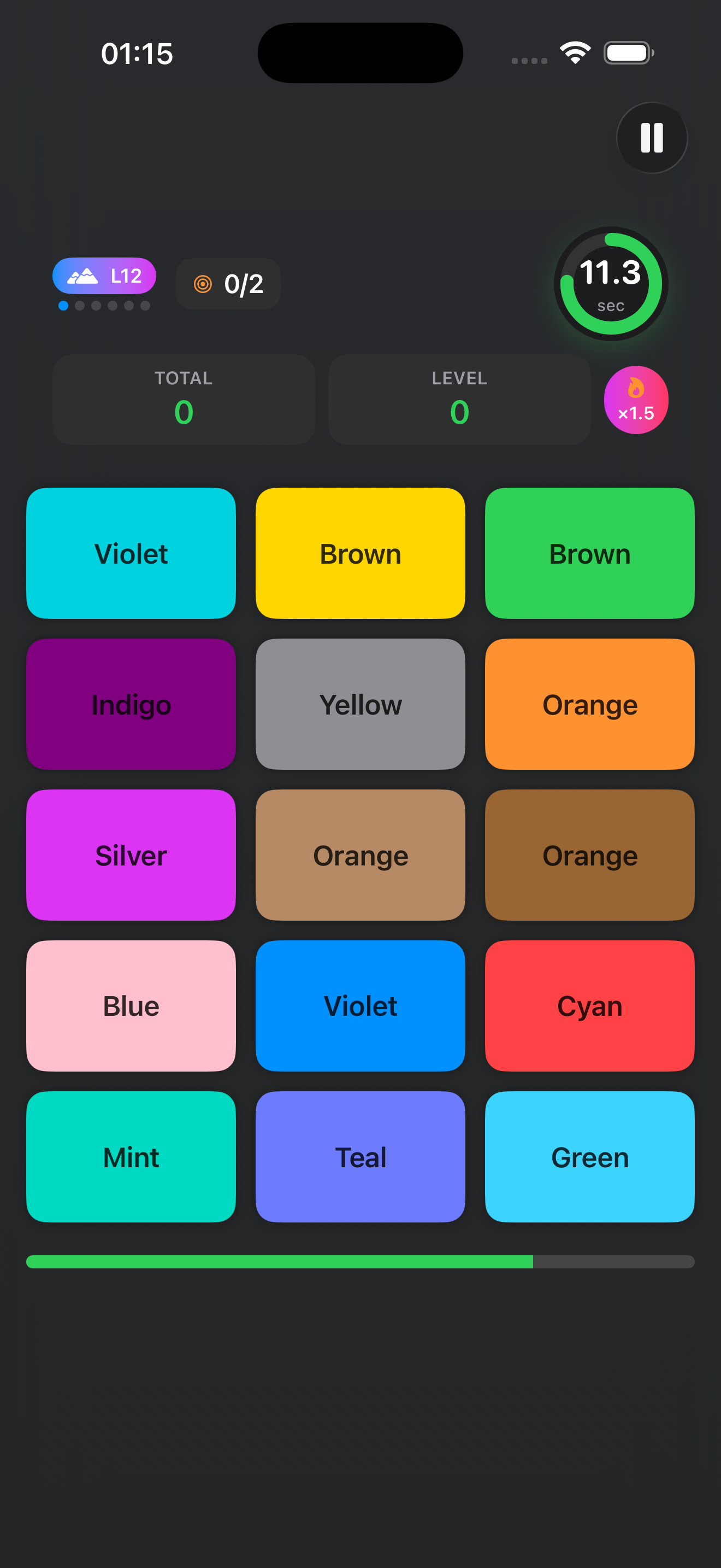 Colors mode